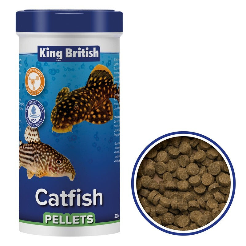 King British Catfish Pellets 200g x 6