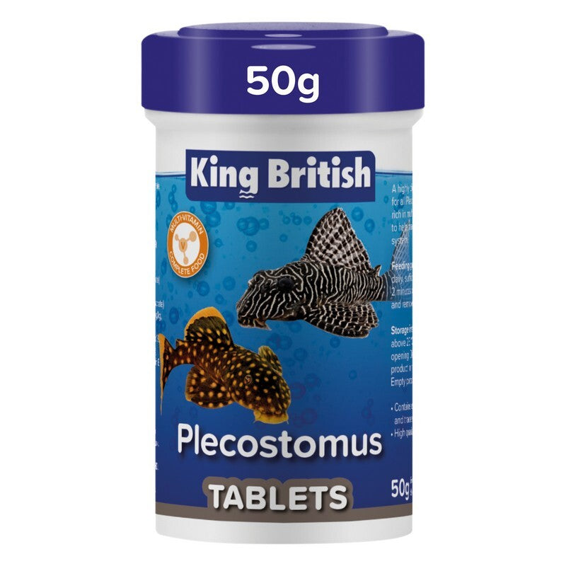 King British Plecostomus Food Tables 50g x 6