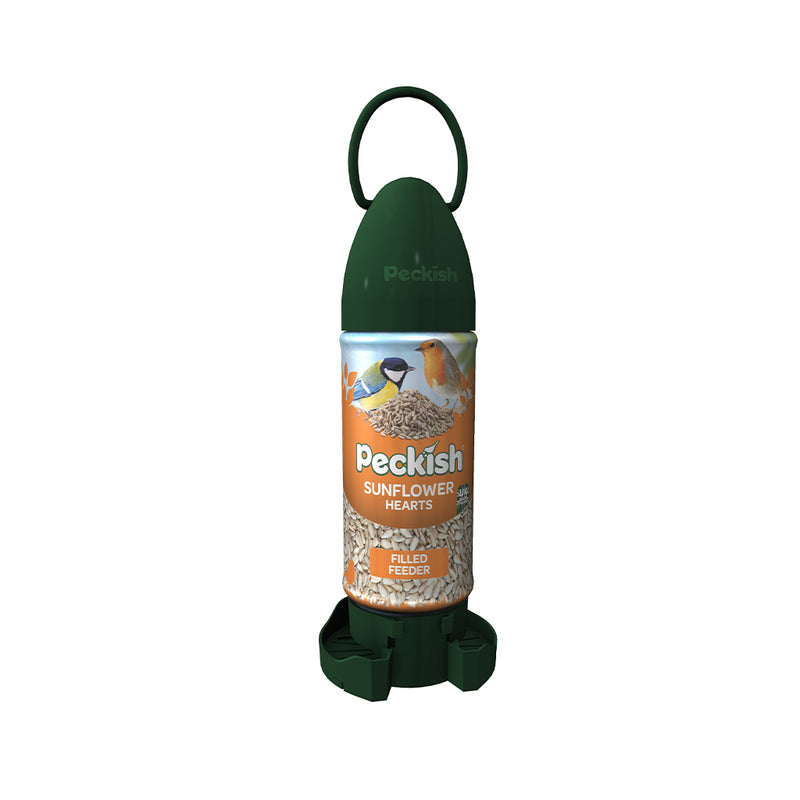Peckish Sunflower Hearts Filled Feeder 300g