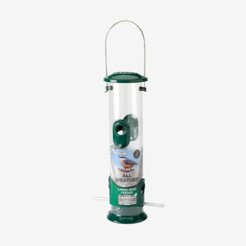 Peckish All Weather Large Seed Feeder 23cm