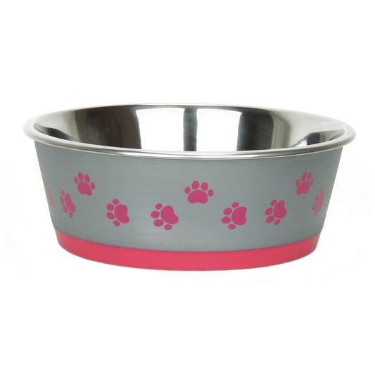 Classic Hybrid Pink Paws Dish 1500ml x 6