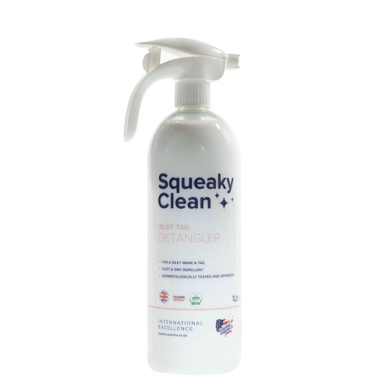 Equine America Squeaky Clean Silky Tail Detangler