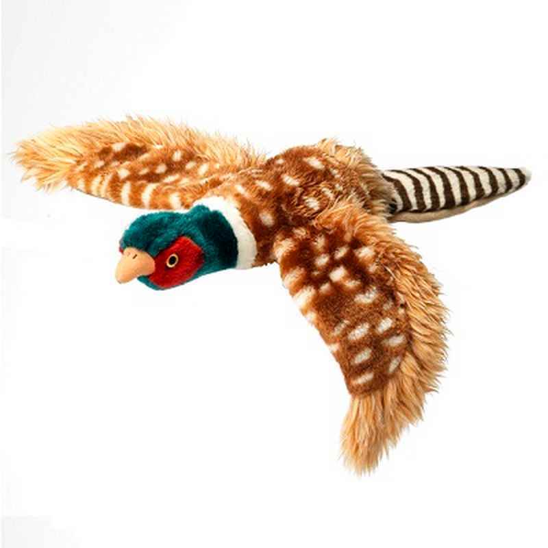 House of Paws Plush Pheasant Dog Toy