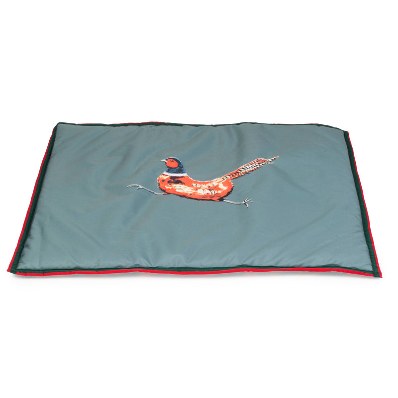 House of Paws Green Pheasant Water Resistant Boot Mat
