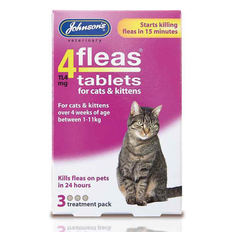 JVP Cat Kitten 4Fleas 11.4mg x 6