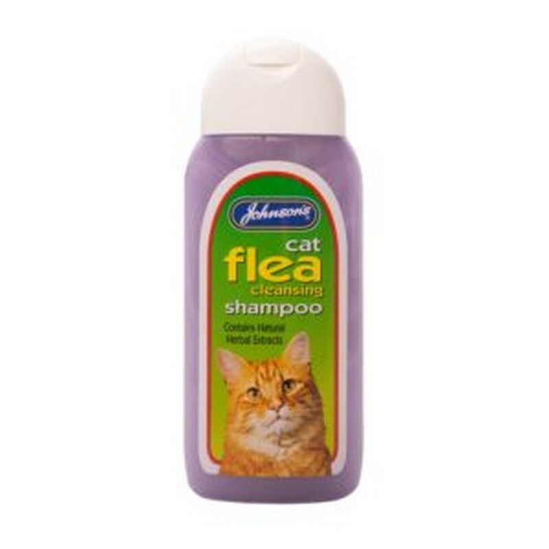 JVP Cat Flea Cleansing Shampoo x 6