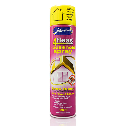 JVP 4Fleas Household Spray Extra Guard 600ml x 6