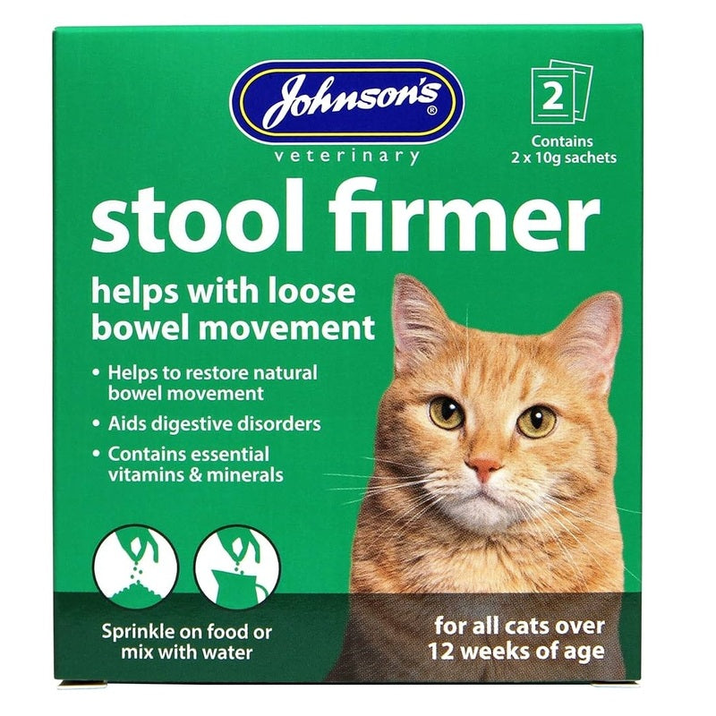 JVP Stool Firmer for Cats 10g Sachets x 2 x 6