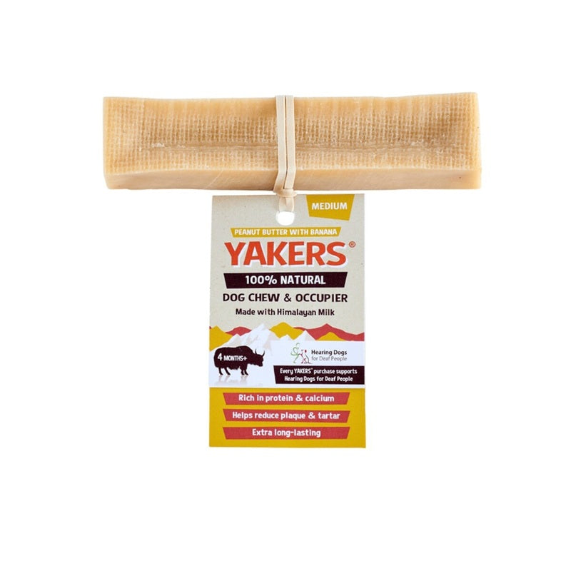 Yakers Peanut Butter & Banana Dog Chew