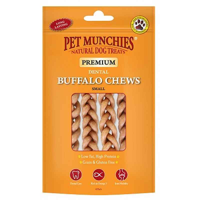 Pet Munchies Buffalo Dental Chews x 8