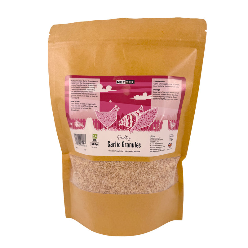 Net-Tex Poultry Garlic Granules 500g