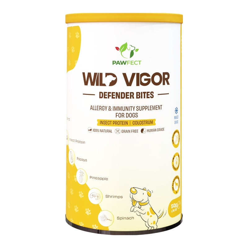 Pawfect Wild Vigor Allergy & Immunity Dog Defender Bites 70g