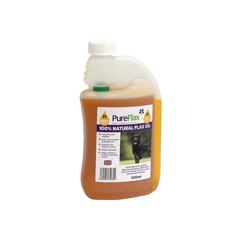 PureFlax 100% Natural British Flax Oil for Dogs
