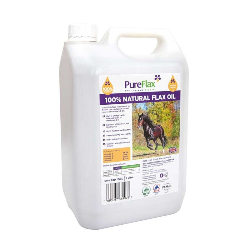 PureFlax Linseed Oil for Horses & Ponies