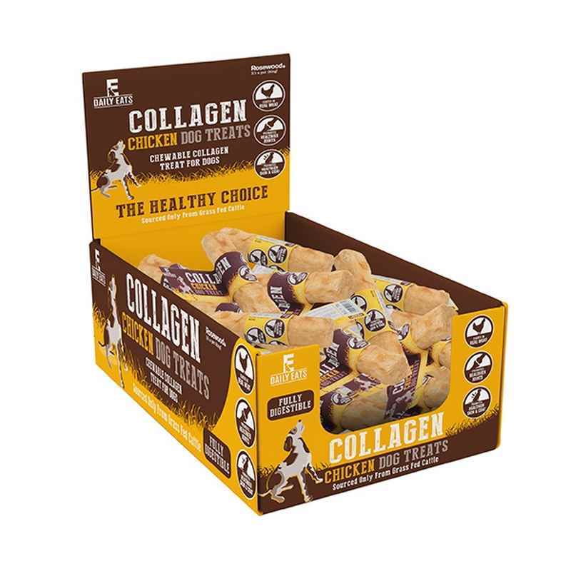 Rosewood Daily Eats Collagen Chicken Retriever Rolls