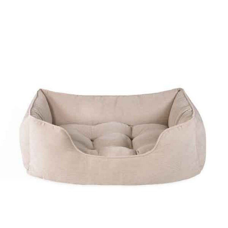 Rosewood 40 Winks Cord Square Beige Bed