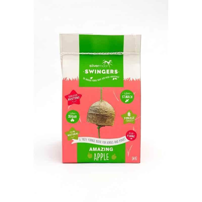 Silvermoor Swingers Amazing Apple Grass Treat Ball