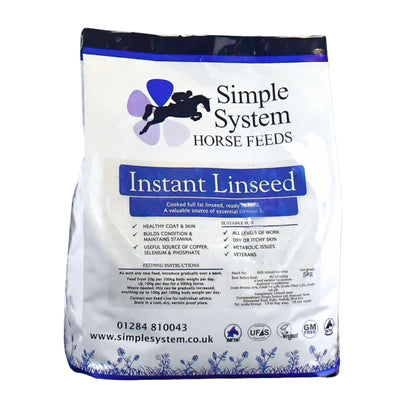 Simple System Instant Linseed Horse Feed