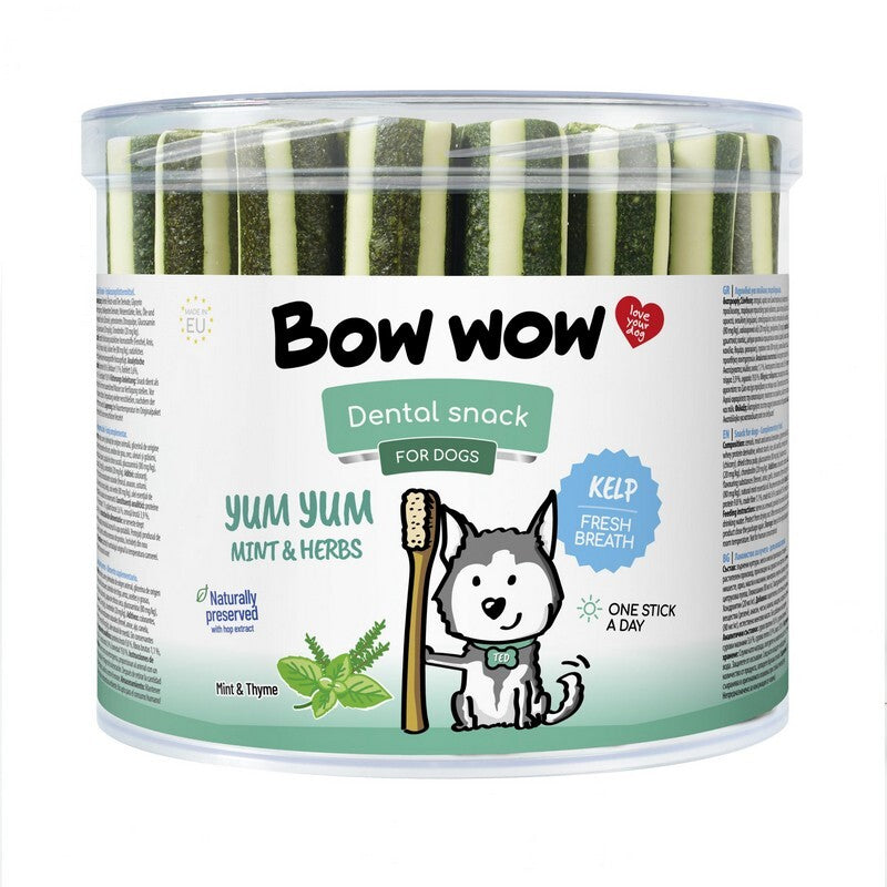 Bow Wow Yum Yums Mint Dog Treats 40g x 35