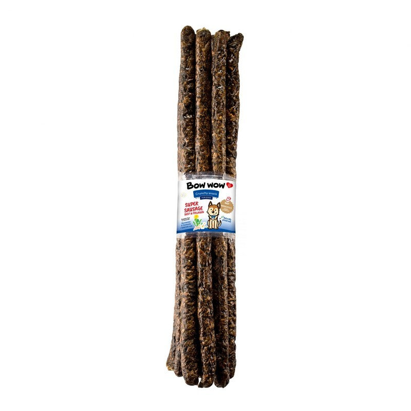 Bow Wow Super Sausage Dog Treats 200g x 24