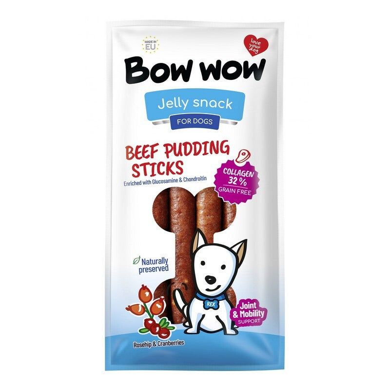 Bow Wow Pudding Stick Beef 170g x 6