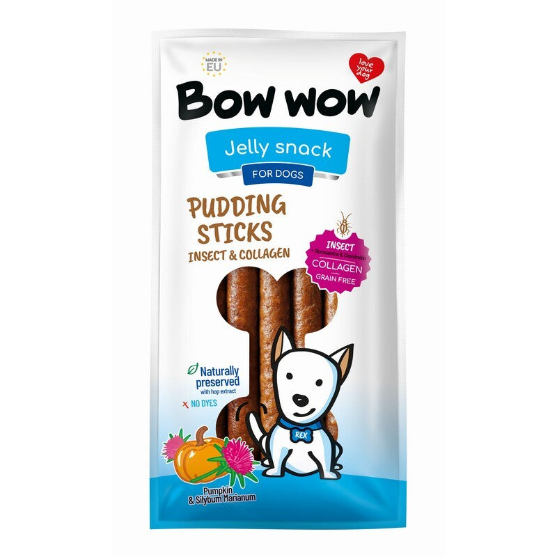Bow Wow Pudding Stick Bacon 170g x 6