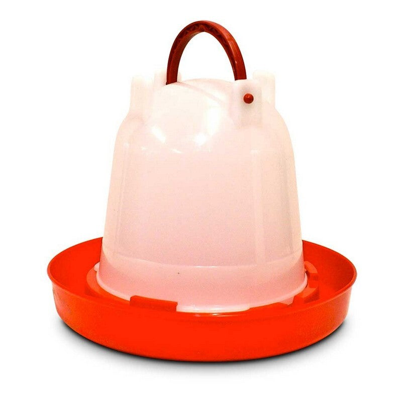 Supa Red & White Poultry Drinker x 3