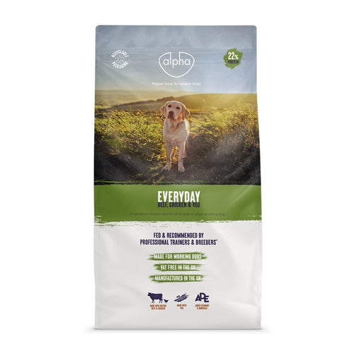 Alpha Adult Everyday Beef, Chicken & Veg 10kg