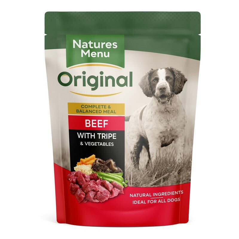 Natures Menu Dog Beef & Tripe 300g x 8