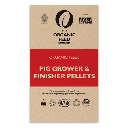 Allen & Page Organic Feed Company Pig Grower Finisher Pellets 20kg