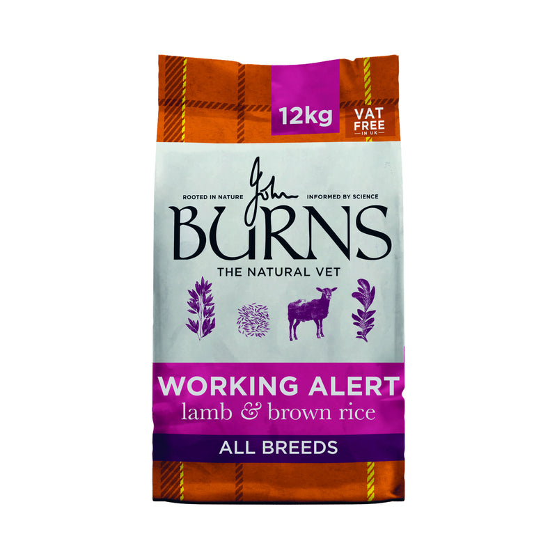 Burns Alert Assistance Lamb & Brown Rice 12kg