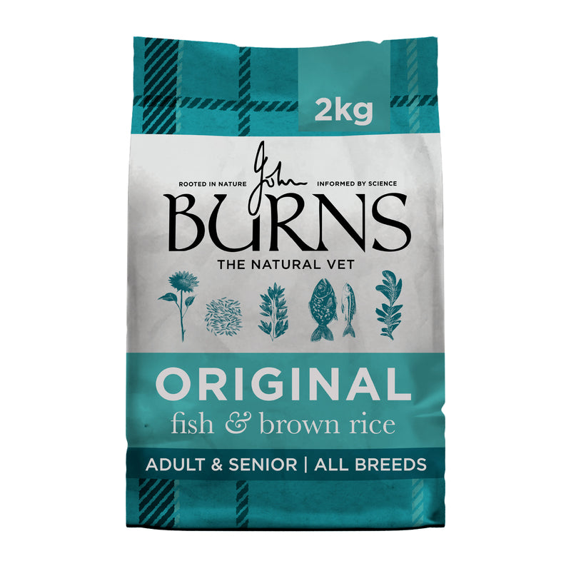 Burns Original Fish & Brown Rice 2kg