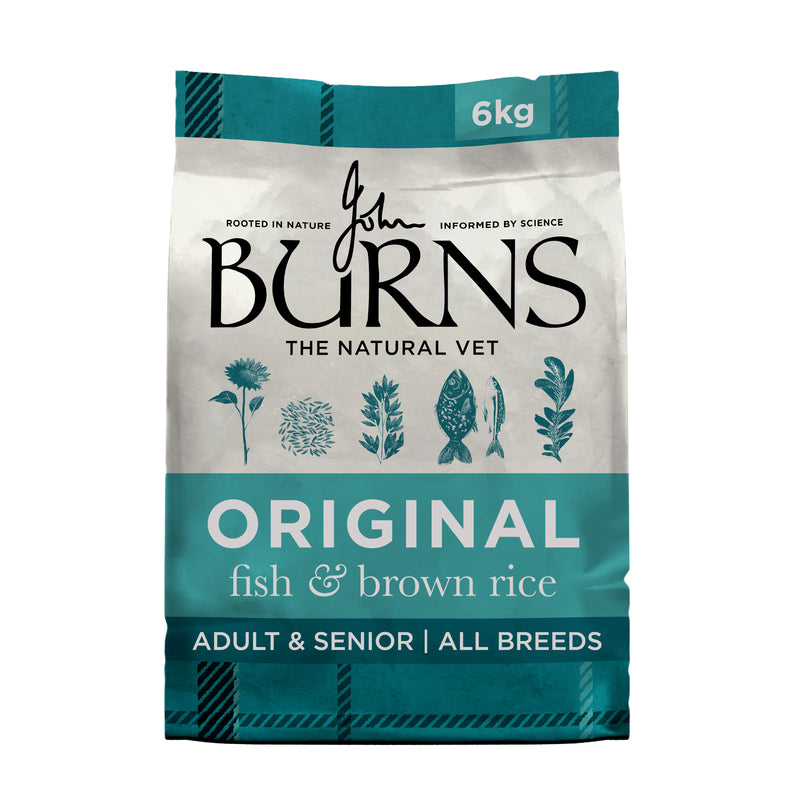 Burns Original Fish & Brown Rice 6kg