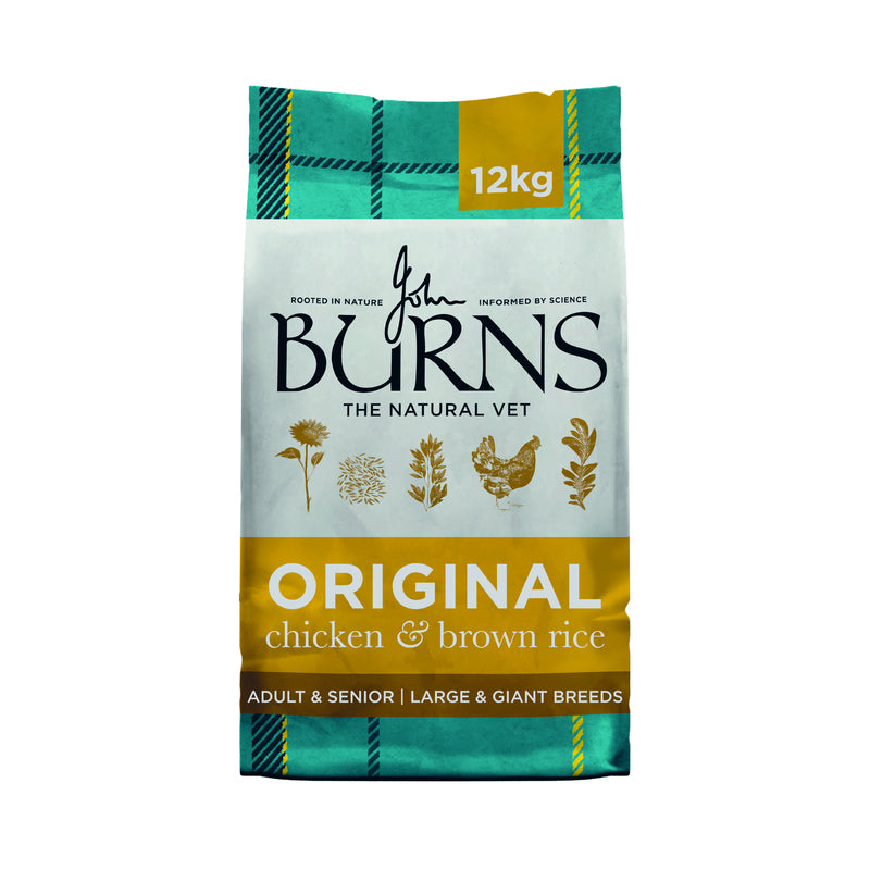 Burns Large & Giant Breed Original Chicken & Brown Rice 12kg