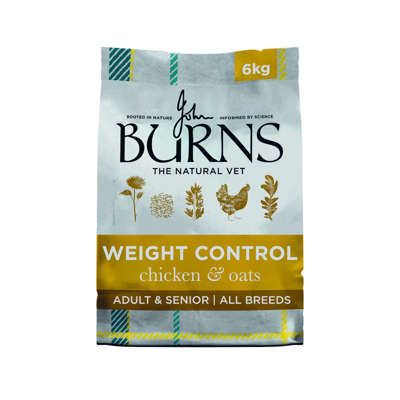 Burns Weight Control Chicken & Oats 6kg