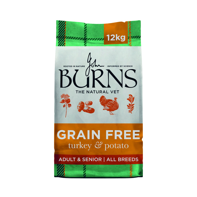 Burns Sensitive Grain Free Turkey & Potato 12kg