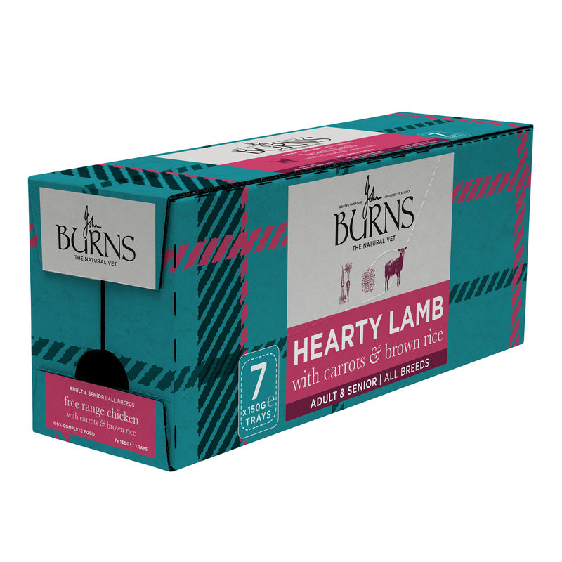 Burns Hearty Lamb with Carrots & Organic Brown Rice