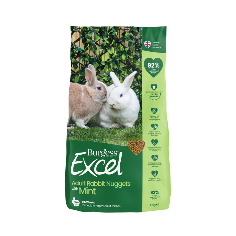 Burgess Excel Rabbit Nuggets 10kg