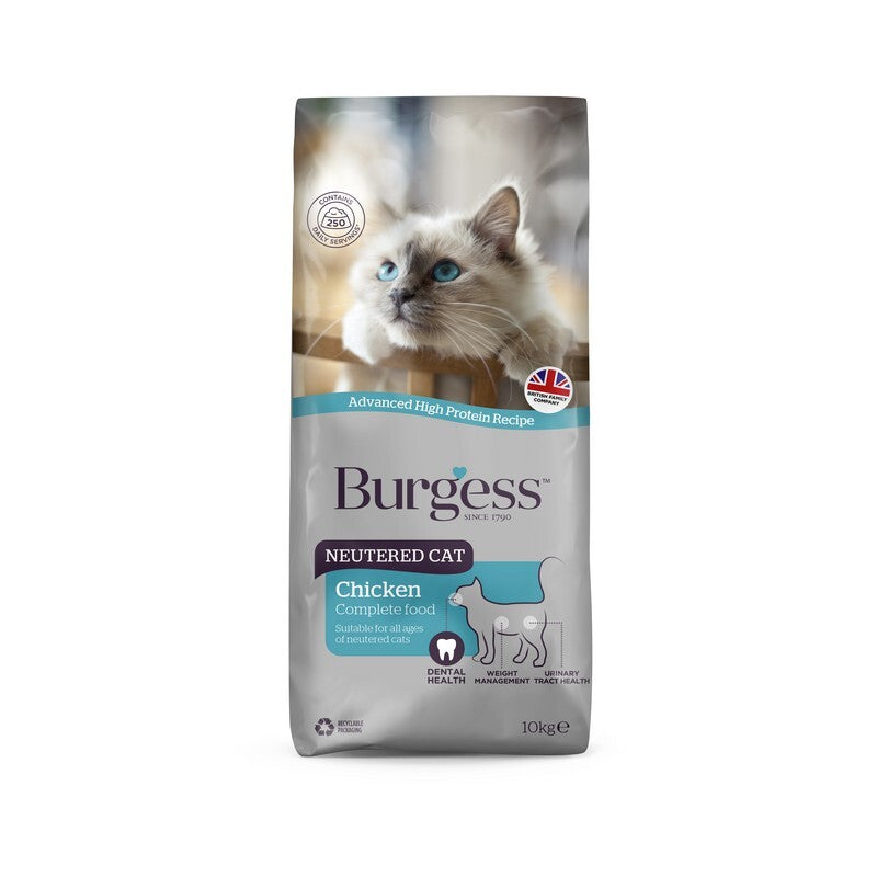 Burgess Neutered Cat Chicken