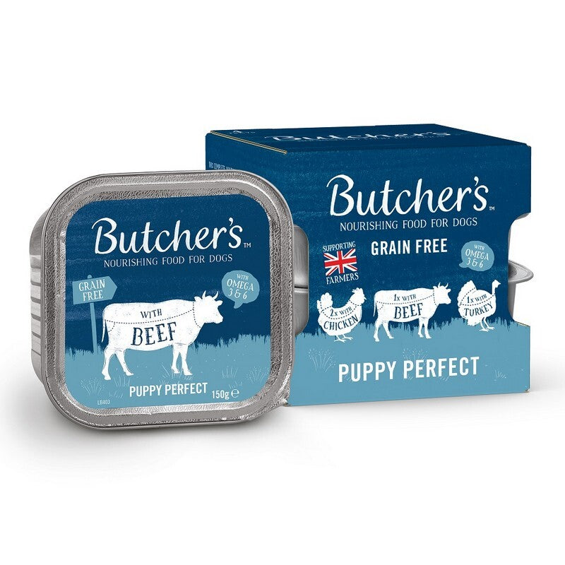 Butchers Grain Free Puppy Perfect Foils 150g x 4 x 6