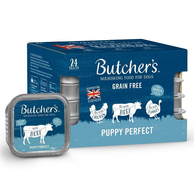 Butchers Grain Free Puppy Perfect Foils 150g x 24