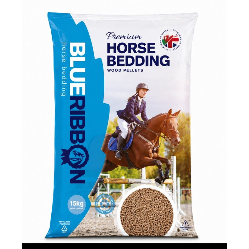 Blue Ribbon Premium Horse Bedding Pellets 15kg