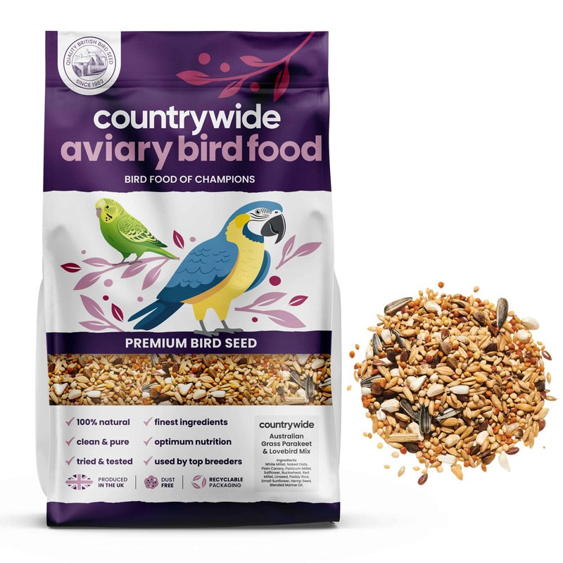 Countrywide Australian Grass Parakeet & Lovebird Mix 20kg