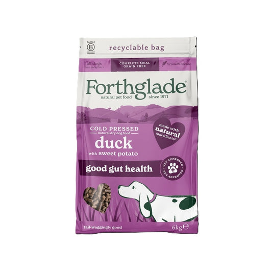Forthglade Adult Cold Pressed Grain Free Duck with Sweet Potato 6kg