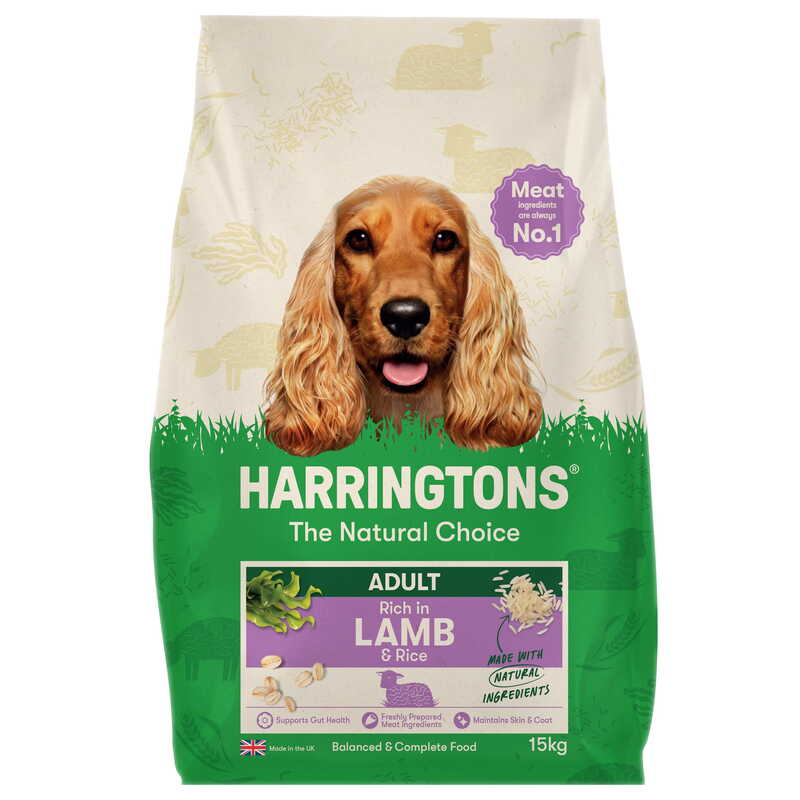 Harringtons Adult rich in Lamb & Rice 15kg