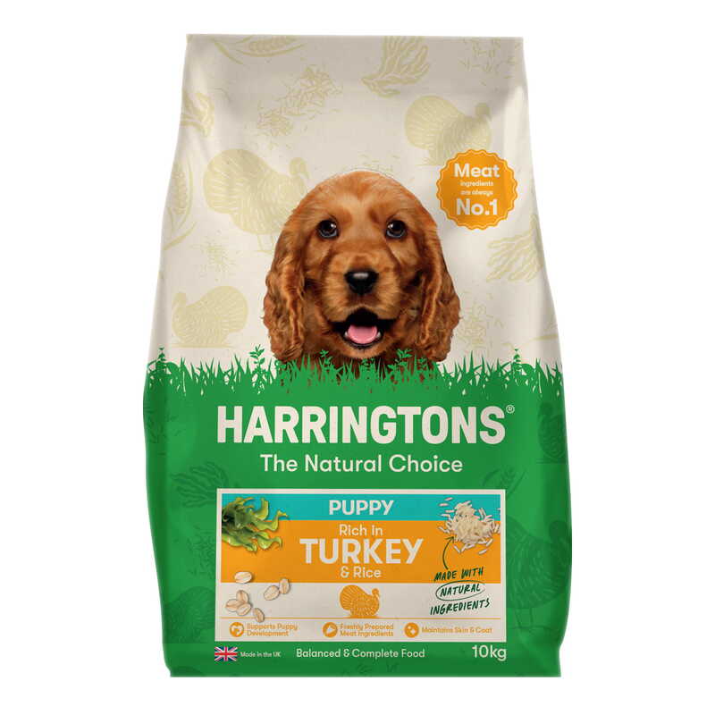 Harringtons Puppy rich in Turkey & Rice 10kg