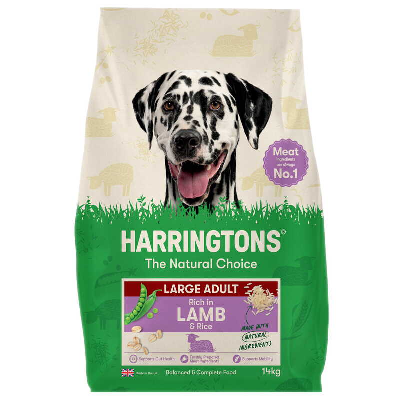 Harringtons Large Breed rich in Lamb & Rice 14kg