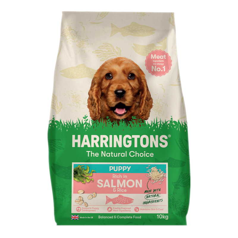 Harringtons Puppy rich in Salmon & Rice 10kg