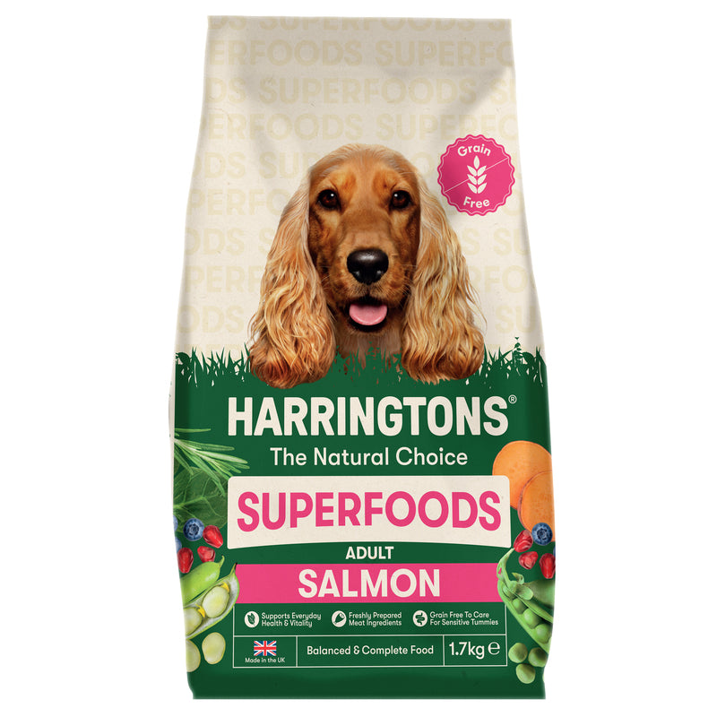 Harringtons Adult Grain Free Superfoods Salmon & Veg