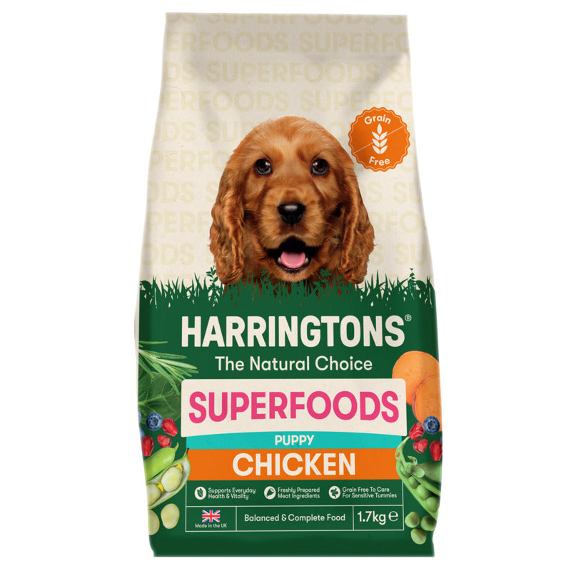 Harringtons Puppy Grain Free Superfoods Chicken & Veg